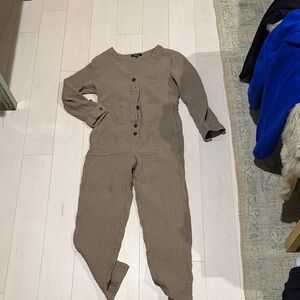 Madewell gauze Jumpsuit